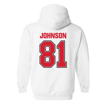 Minot State - NCAA Football : Tyler Johnson - Hooded Sweatshirt-1