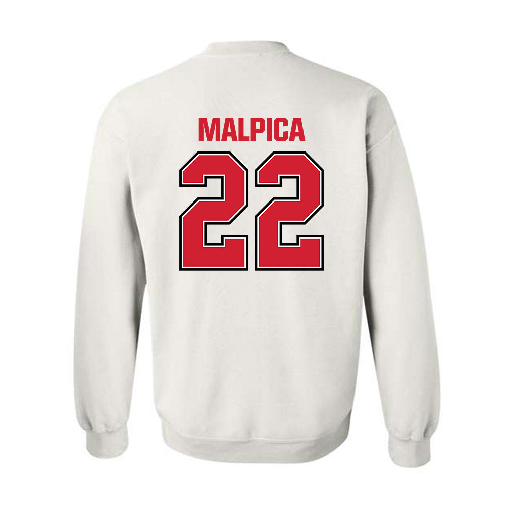 Minot State - NCAA Football : Zachary Malpica - Crewneck Sweatshirt-1
