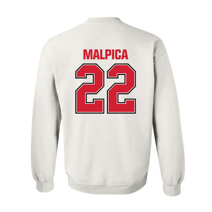 Minot State - NCAA Football : Zachary Malpica - Crewneck Sweatshirt-1