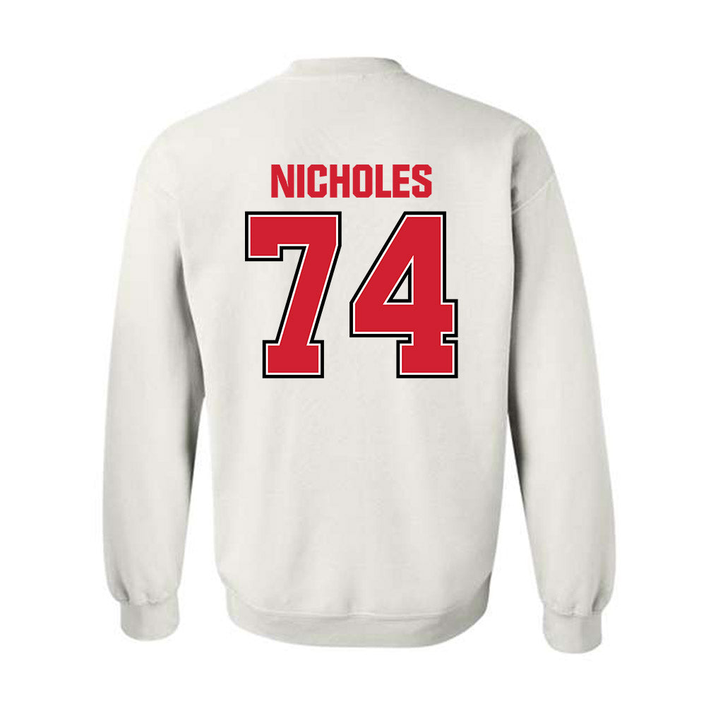 Minot State - NCAA Football : Teagen Nicholes - Crewneck Sweatshirt-1