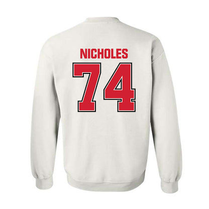 Minot State - NCAA Football : Teagen Nicholes - Crewneck Sweatshirt-1