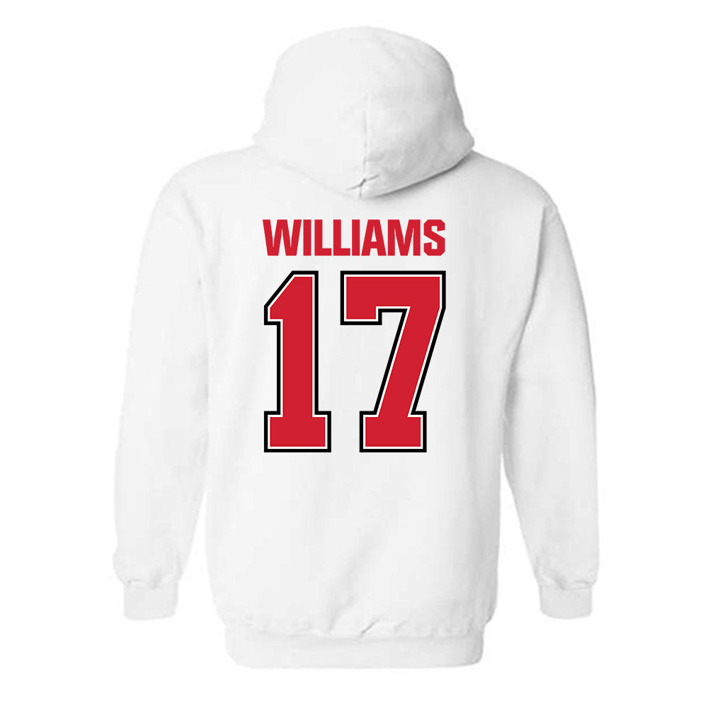 Minot State - NCAA Football : Justin Williams - Hooded Sweatshirt-1