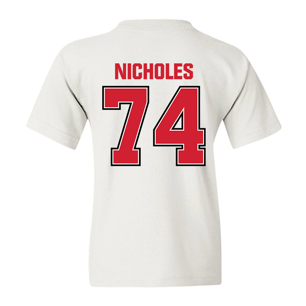 Minot State - NCAA Football : Teagen Nicholes - Youth T-Shirt-1