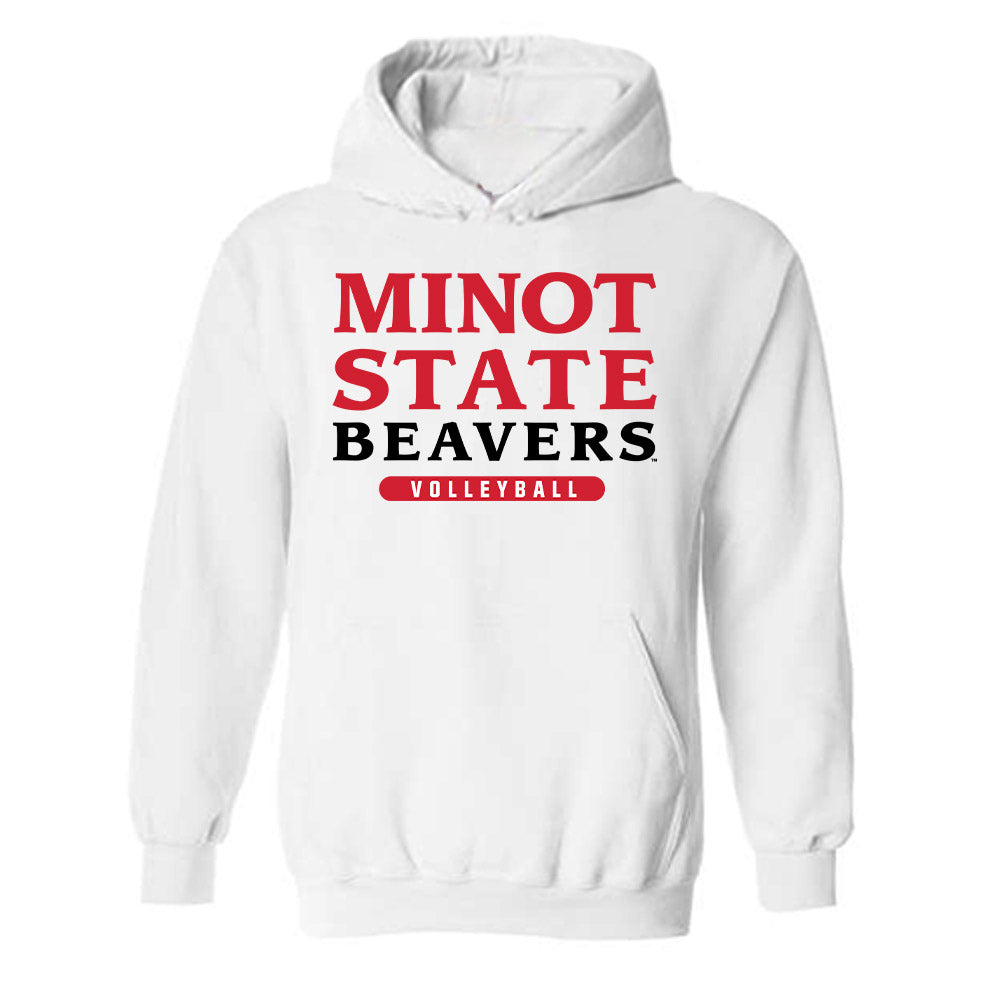 Minot State - NCAA Women's Volleyball : Emily Willis - Hooded Sweatshirt-0