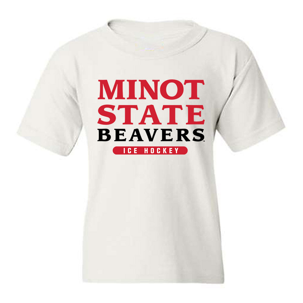 Minot State - NCAA Men's Ice Hockey : Colby Joseph - Youth T-Shirt-0
