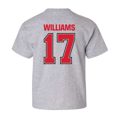 Minot State - NCAA Football : Justin Williams - Classic Shersey Youth T-Shirt-1