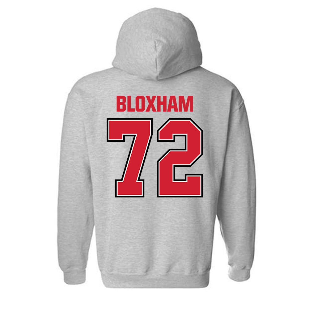 Minot State - NCAA Football : Lukaas Bloxham - Classic Shersey Hooded Sweatshirt-1
