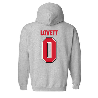 Minot State - NCAA Football : Evan Lovett - Classic Shersey Hooded Sweatshirt-1