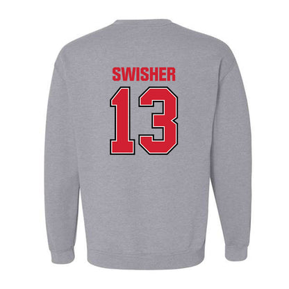 Minot State - NCAA Women's Volleyball : Emma Swisher - Classic Shersey Crewneck Sweatshirt-1