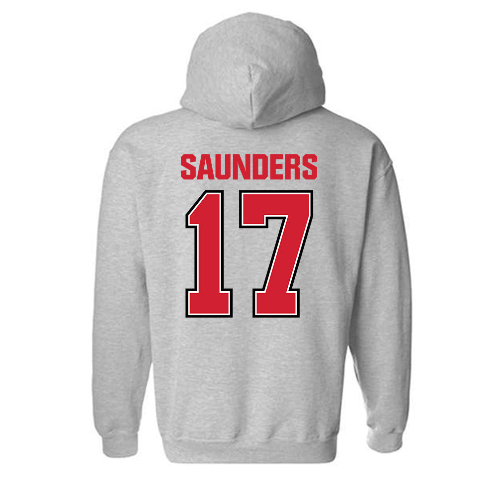 Minot State - NCAA Women's Volleyball : Haley Saunders - Classic Shersey Hooded Sweatshirt-1