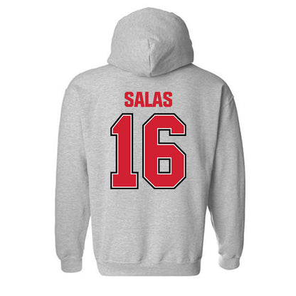 Minot State - NCAA Women's Soccer : Leah Salas - Classic Shersey Hooded Sweatshirt-1