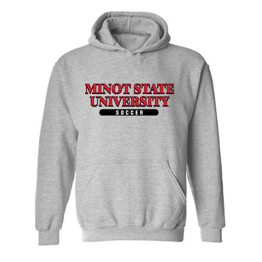 Minot State - NCAA Women's Soccer : Morgan Ostrowski - Classic Shersey Hooded Sweatshirt-0