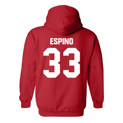 Minot State - NCAA Football : Blake Espino - Classic Shersey Hooded Sweatshirt-1