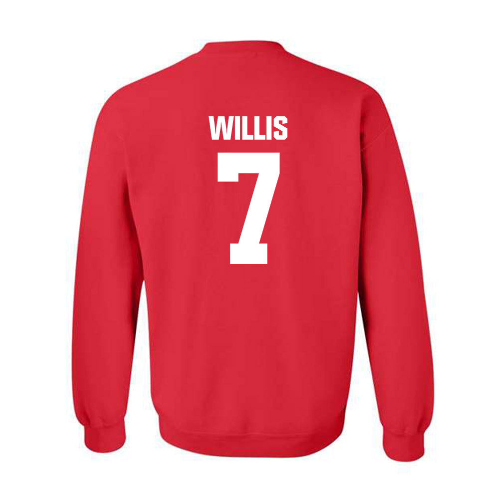 Minot State - NCAA Women's Volleyball : Emily Willis - Classic Shersey Crewneck Sweatshirt-1