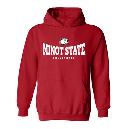 Minot State - NCAA Women's Volleyball : Olivia Murphy - Classic Shersey Hooded Sweatshirt-0