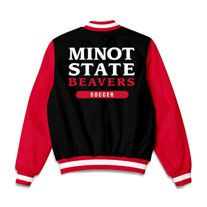Minot State - NCAA Women's Soccer : Edelin Ortega - Bomber Jacket-1