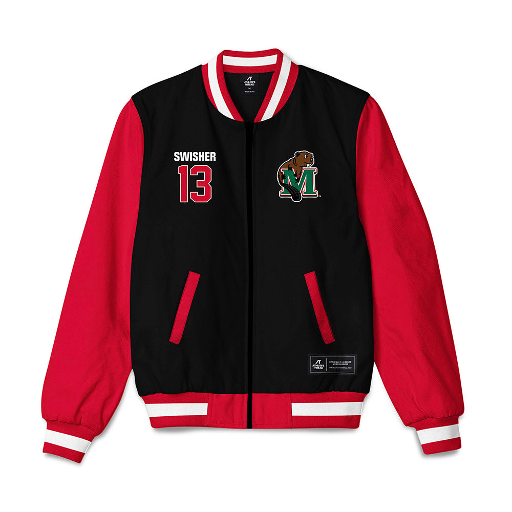 Minot State - NCAA Women's Volleyball : Emma Swisher - Bomber Jacket-0