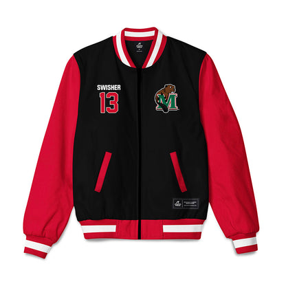 Minot State - NCAA Women's Volleyball : Emma Swisher - Bomber Jacket-0
