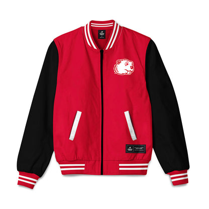 Minot State - NCAA Football : Teagen Nicholes - Bomber Jacket-0