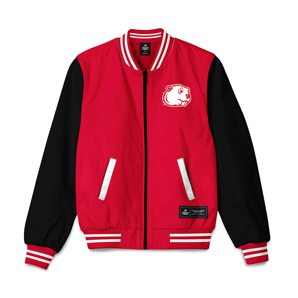 Minot State - NCAA Women's Soccer : Morgan Ostrowski - Bomber Jacket-0