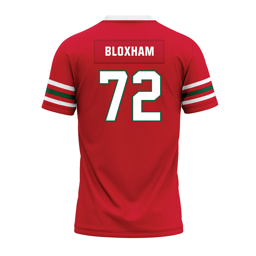 Minot State - NCAA Football : Lukaas Bloxham - Red Premium Football Jersey-1