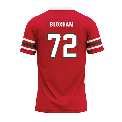 Minot State - NCAA Football : Lukaas Bloxham - Red Premium Football Jersey-1