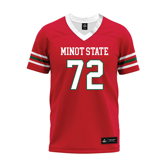 Minot State - NCAA Football : Lukaas Bloxham - Red Premium Football Jersey-0