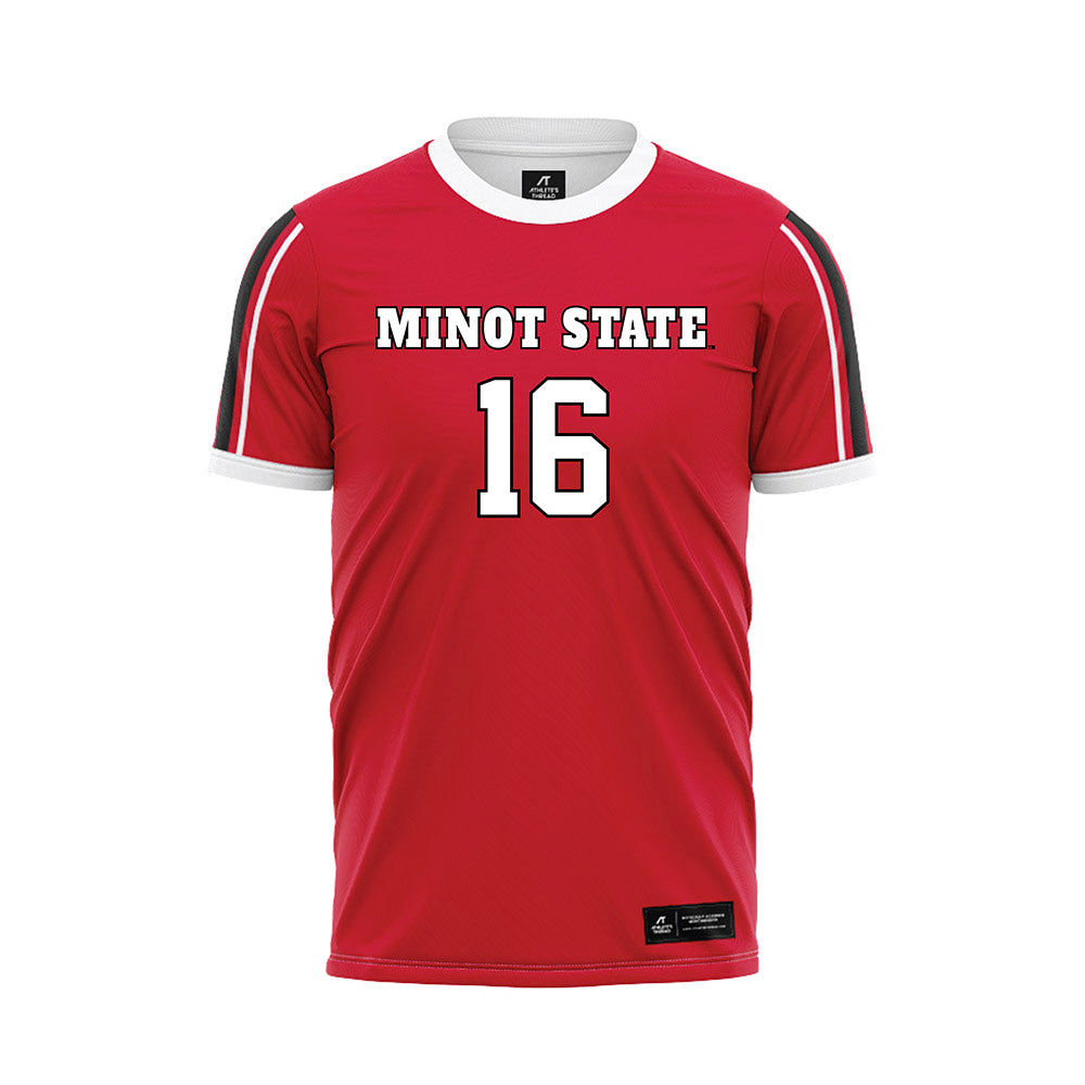 Minot State - NCAA Women's Soccer : Leah Salas - Soccer Jersey-0