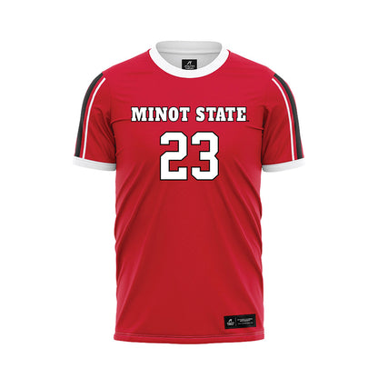 Minot State - NCAA Women's Soccer : Morgan Ostrowski - Soccer Jersey-0