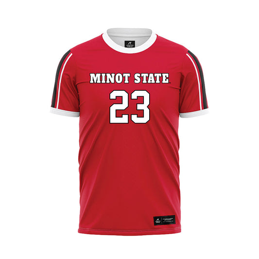 Minot State - NCAA Women's Soccer : Morgan Ostrowski - Soccer Jersey-0