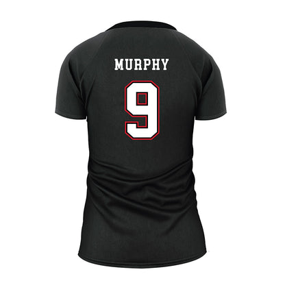 Minot State - NCAA Women's Volleyball : Olivia Murphy - Black Volleyball Jersey-1