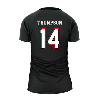Minot State - NCAA Women's Volleyball : Mia Thompson - Black Volleyball Jersey-1