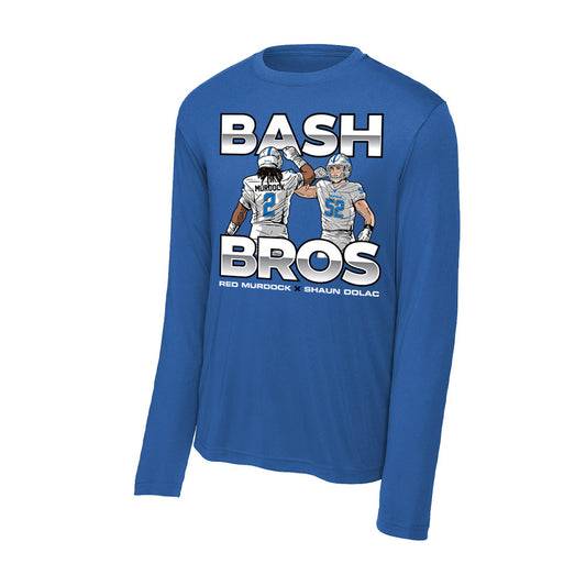 Buffalo - NCAA Football : - Bash Bros Individual Caricature Activewear Long Sleeve T-Shirt-0