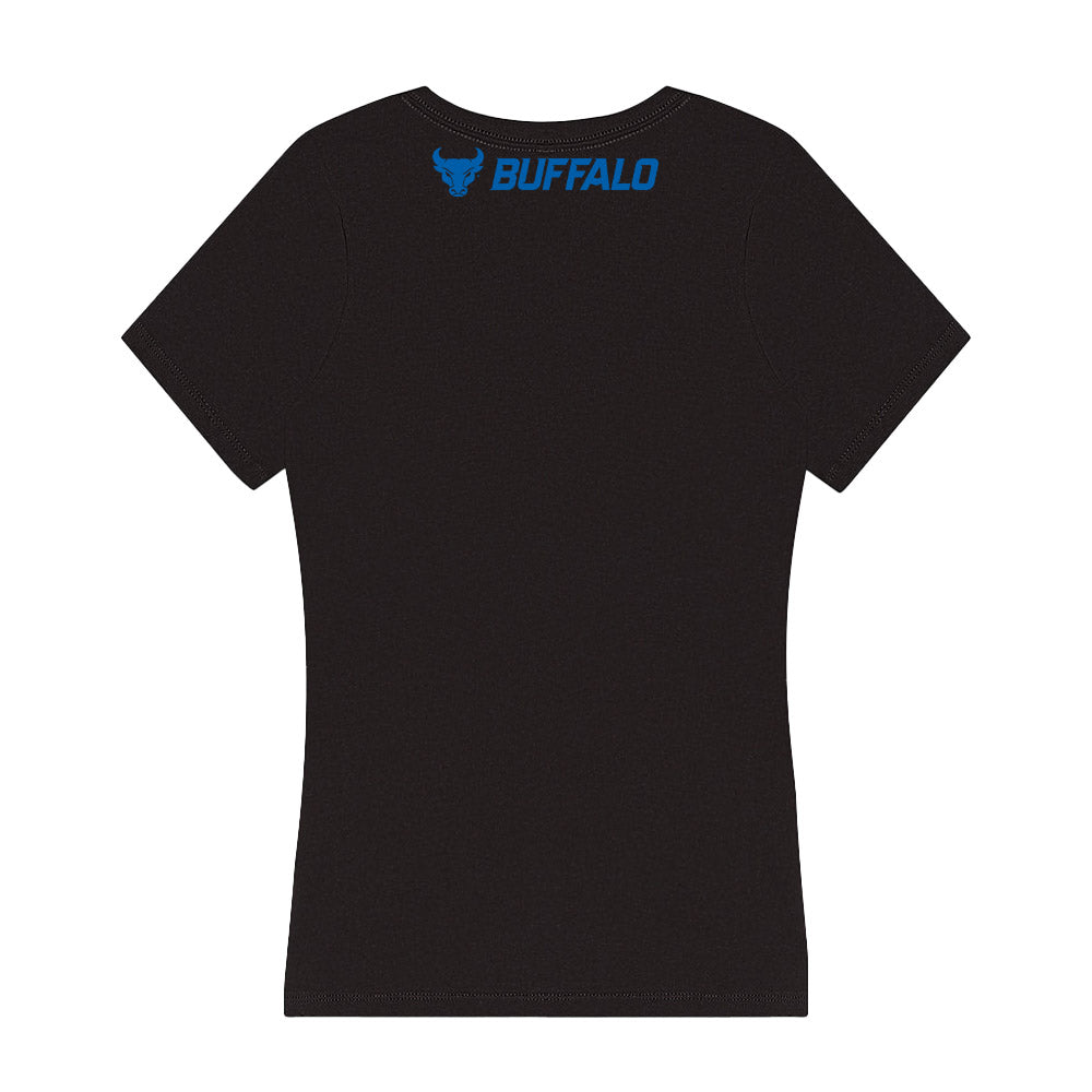 Buffalo - NCAA Football : - Bash Bros Player Collage Women's V-Neck T-Shirt-1