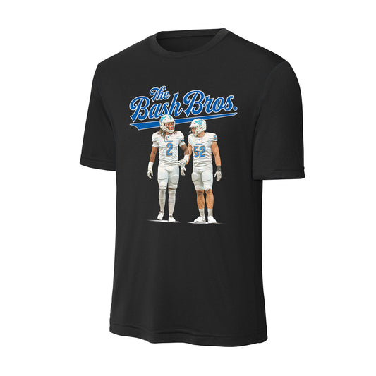 Buffalo - NCAA Football : - Bash Bros Player Collage Activewear T-Shirt-0