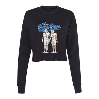 Buffalo - NCAA Football : - Bash Bros Player Collage Women's Cropped Crew Fleece-0