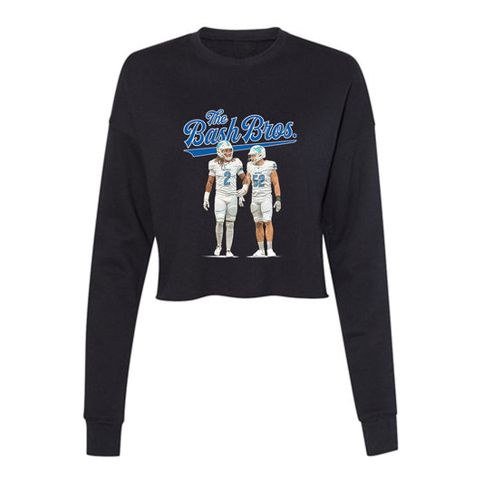 Buffalo - NCAA Football : - Bash Bros Player Collage Women's Cropped Crew Fleece-0