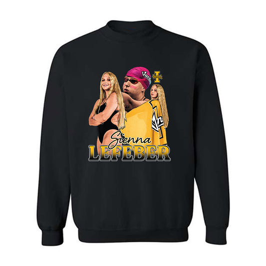 Idaho - NCAA Women's Swimming & Diving : Sienna Lefeber - Player Collage Crewneck Sweatshirt-0