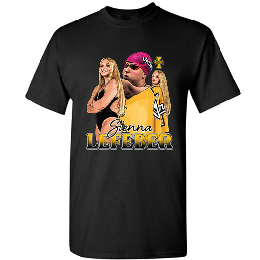 Idaho - NCAA Women's Swimming & Diving : Sienna Lefeber - Player Collage T-Shirt-0