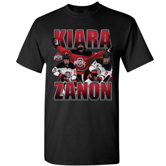 Ohio State - NCAA Women's Ice Hockey : Kiara Zanon - T-Shirt-0