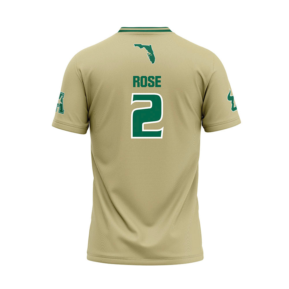 USF - NCAA Baseball : Matt Rose - Sand Baseball Jersey-1