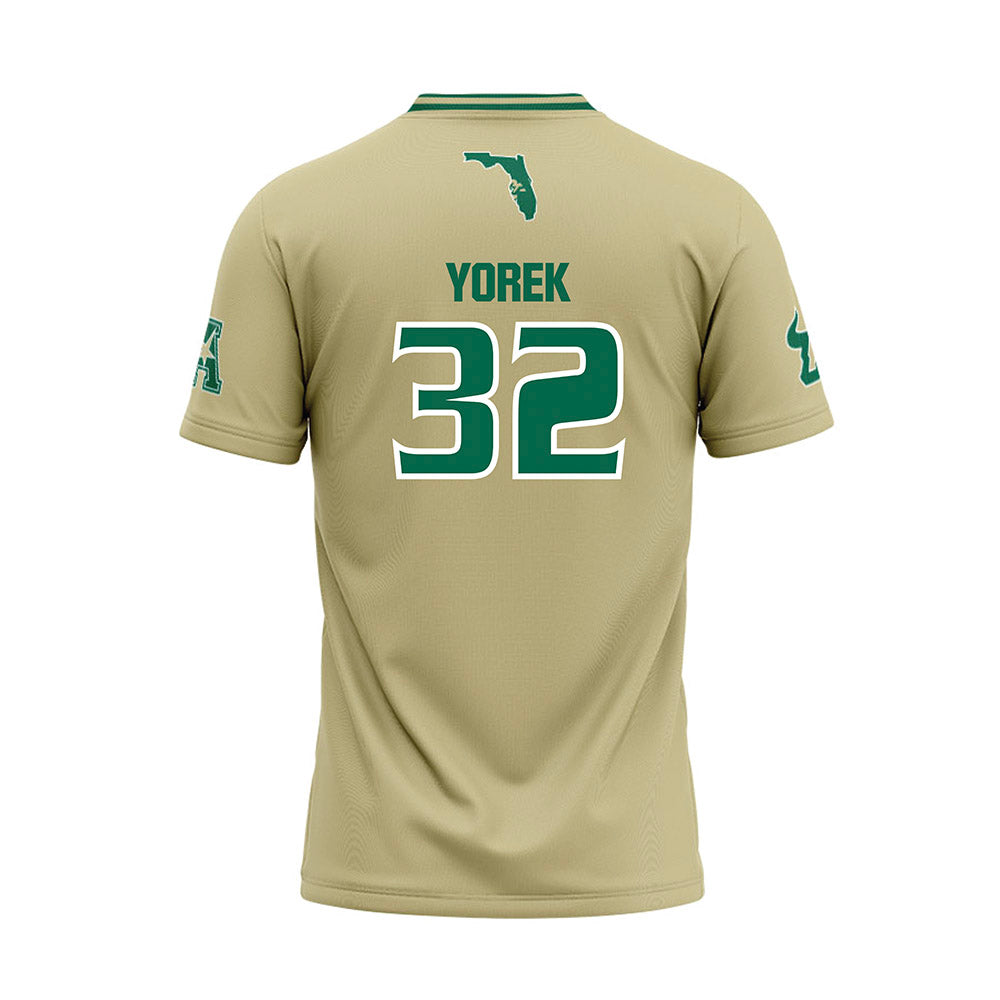 USF - NCAA Baseball : Landen Yorek - Sand Jersey-1