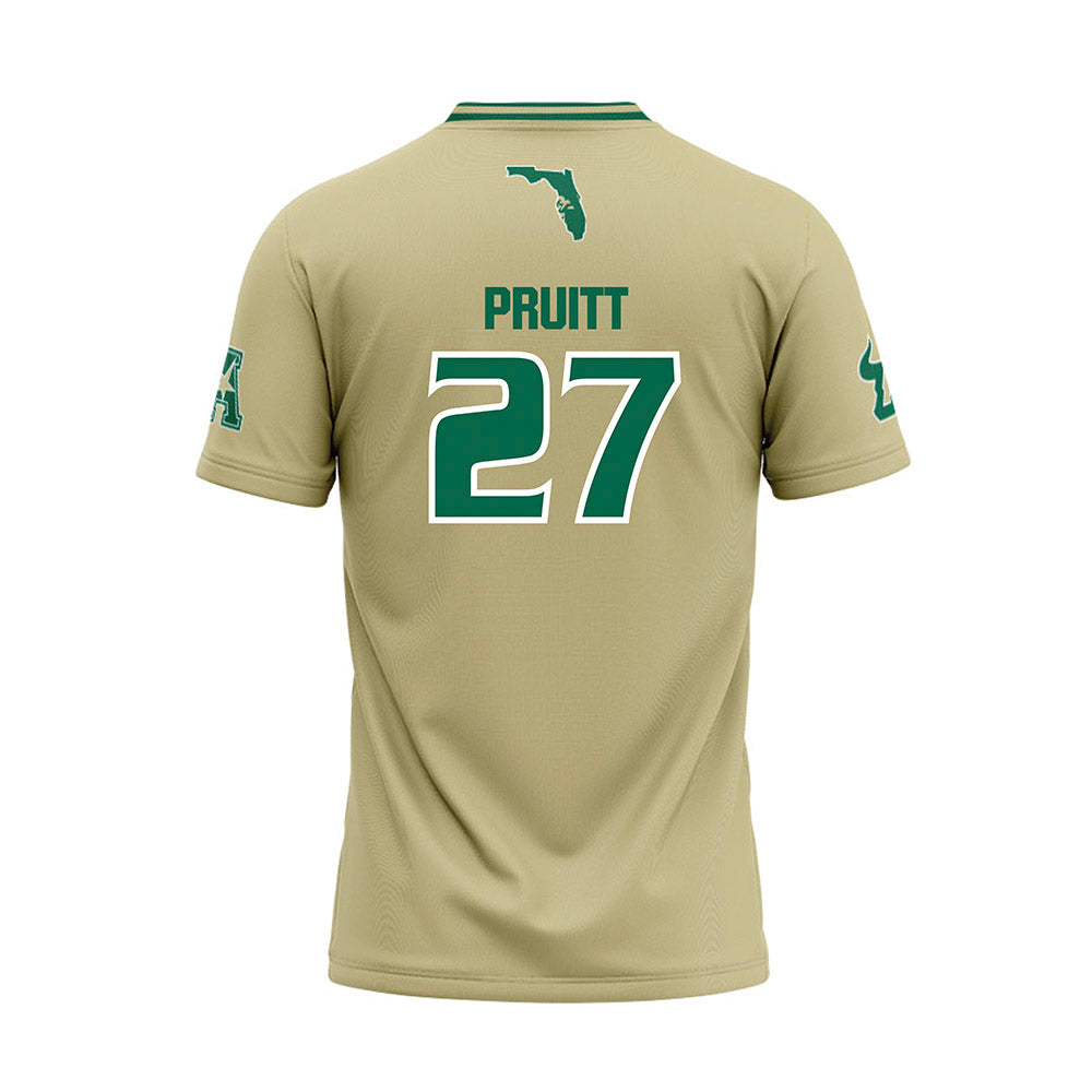 USF - NCAA Baseball : Ryan Pruitt - Sand Baseball Jersey-1