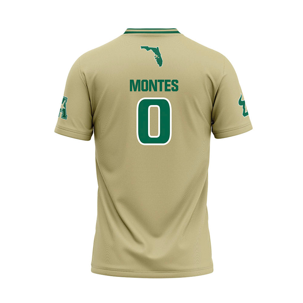 USF - NCAA Baseball : John Montes - Sand Baseball Jersey-1