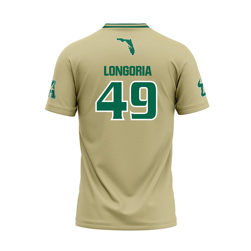 USF - NCAA Baseball : Adan Longoria - Sand Baseball Jersey-1