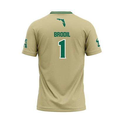 USF - NCAA Baseball : Marcus Brodil - Sand Baseball Jersey-1