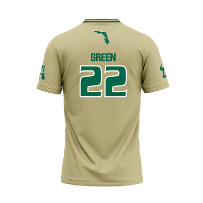 USF - NCAA Baseball : Jacob Green - Sand Baseball Jersey-1