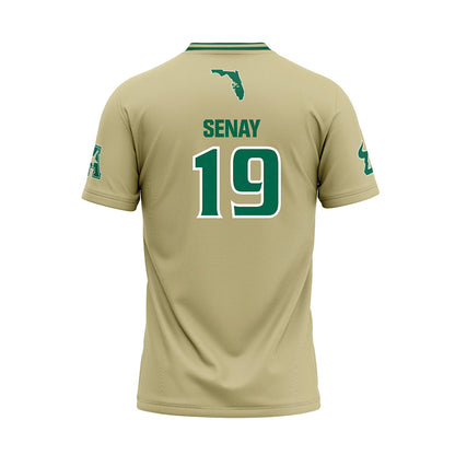 USF - NCAA Baseball : Michael Senay - Sand Jersey-1