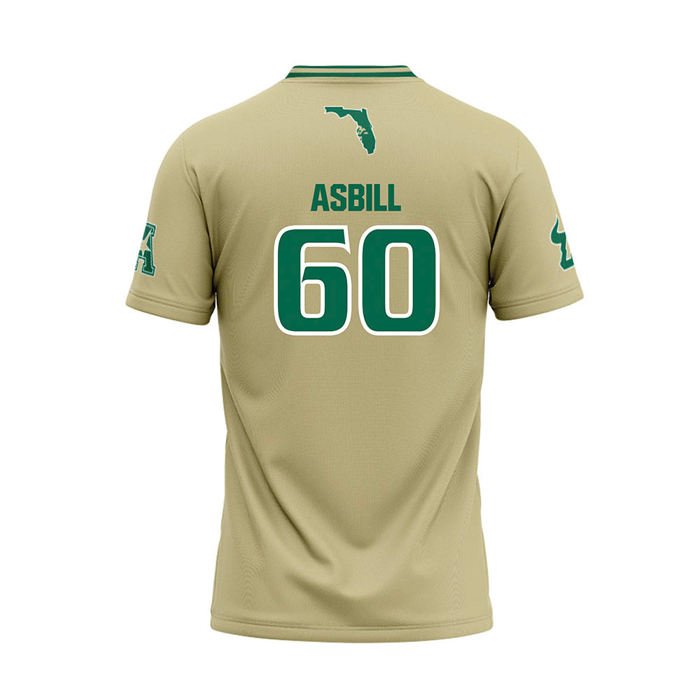 USF - NCAA Baseball : Austin Asbill - Sand Baseball Jersey-1