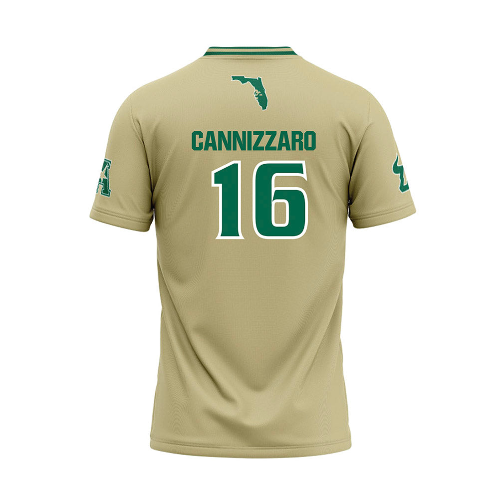 USF - NCAA Baseball : Nate Cannizzaro - Sand Baseball Jersey-1